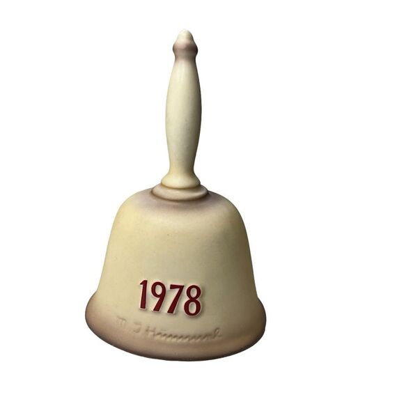 Vintage Hummel Handcrafted Annual Bell 1977 "Let's Sing" First Edition - Picture 6 of 11